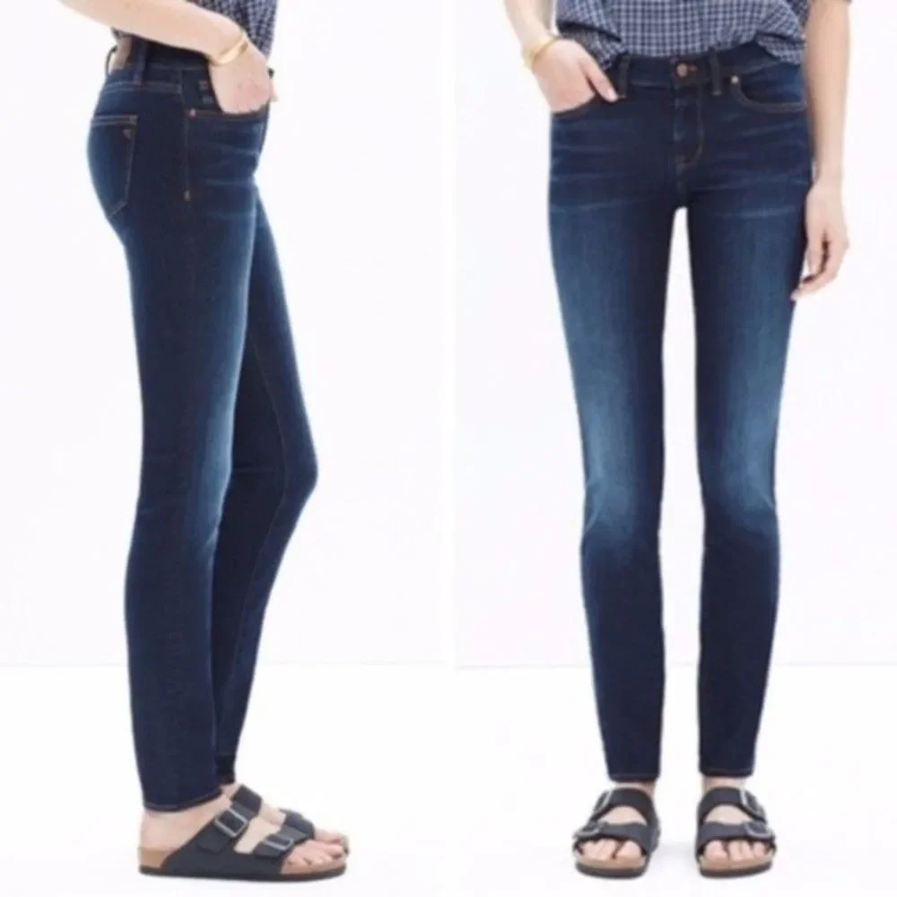 Madewell Skinny Skinny Denim Jeans Lakeshore Wash